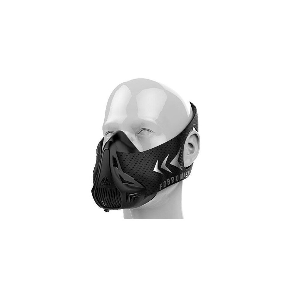 Fdbro High Altitude Mask For High Altitude Simulation With 6 Breathing Levels | High Altitude Mask Exercise Mask For Workout Fitness | High Altitude