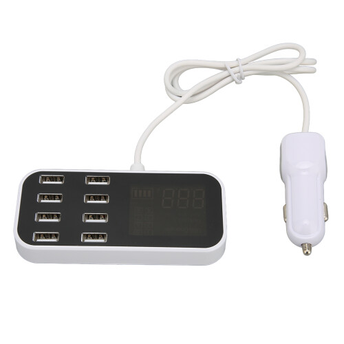 Διανομέας USB για πολλαπλούς φορτιστές USB, προστασία από υπερτάσεις που