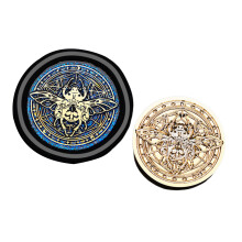 Insect Series Sealing Waxed Stamp for Card Brass-Shadow Beetle