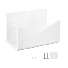 Organisateur mural de support d'enveloppe transparent pour-Blanc