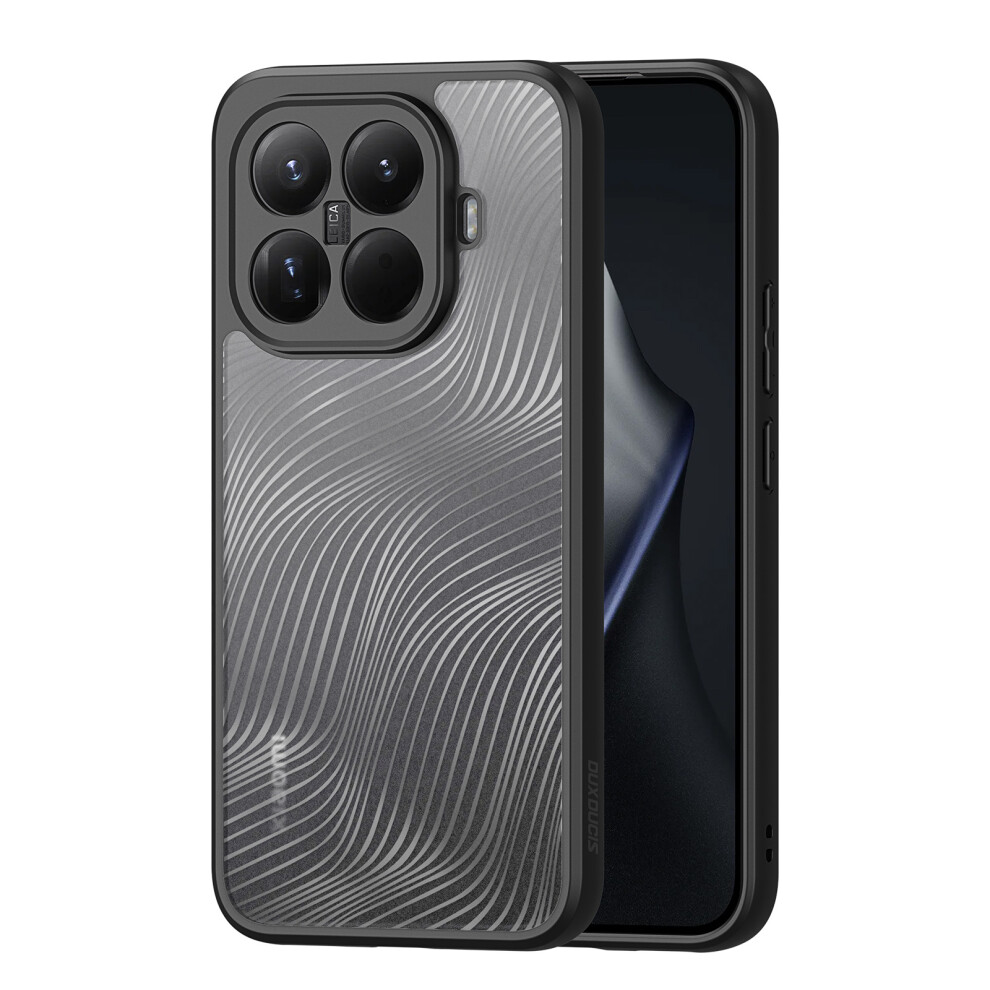 (Black) For Xiaomi 15T Pro Case Dux Ducis Aimo Series Tpu+Pc Matte Drop-Proof Phone Cover (Reach Certification) Black 6914283286645