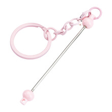 10 stuks kralen sleutelhanger charme kralen- snoeproze