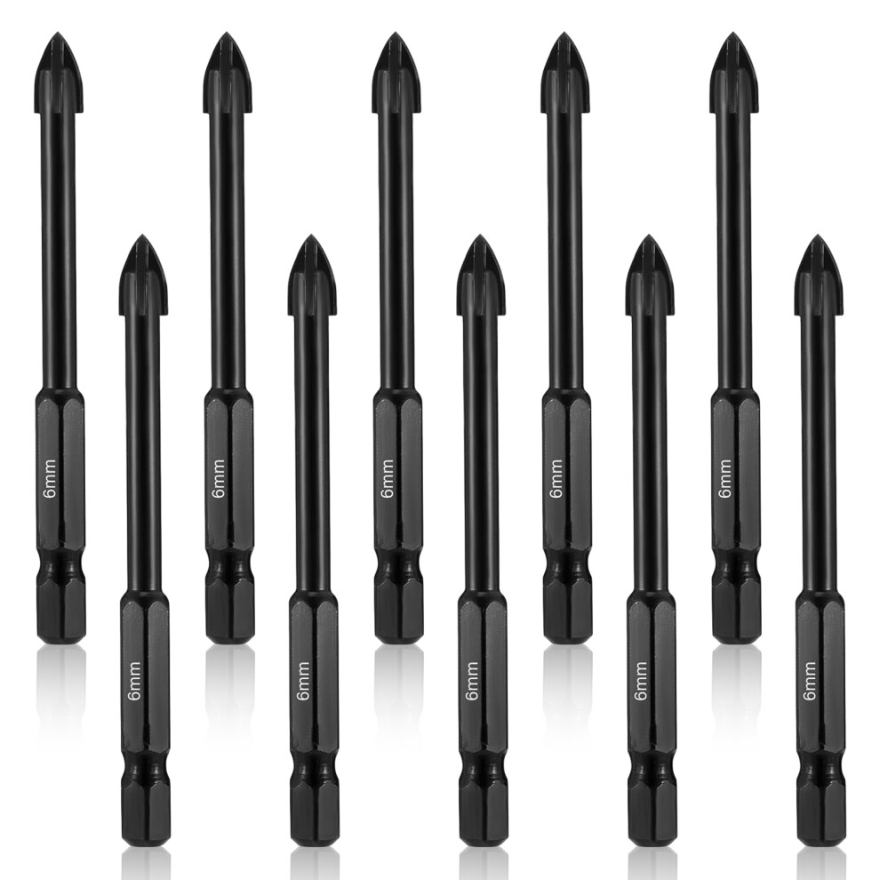 Tile And Glass Drill Bits Set, Professional Carbide Drill Bit Set With Triangle Handle For Drilling Into Tiles, Glass, Marble, Mirrors, Ceramics, Wood 9198585126251