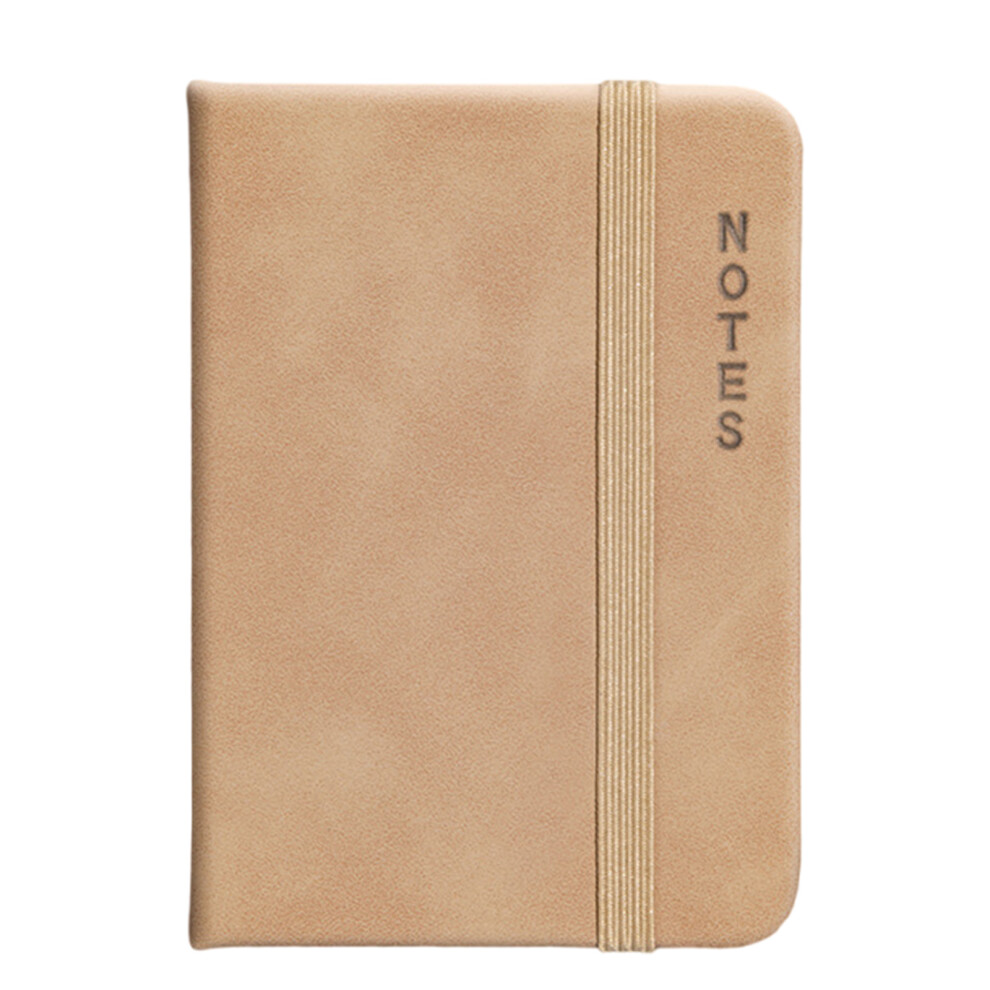 A 7 Small Notebook Pocket Notepads Journal Notebook-. Beige 7696001291467