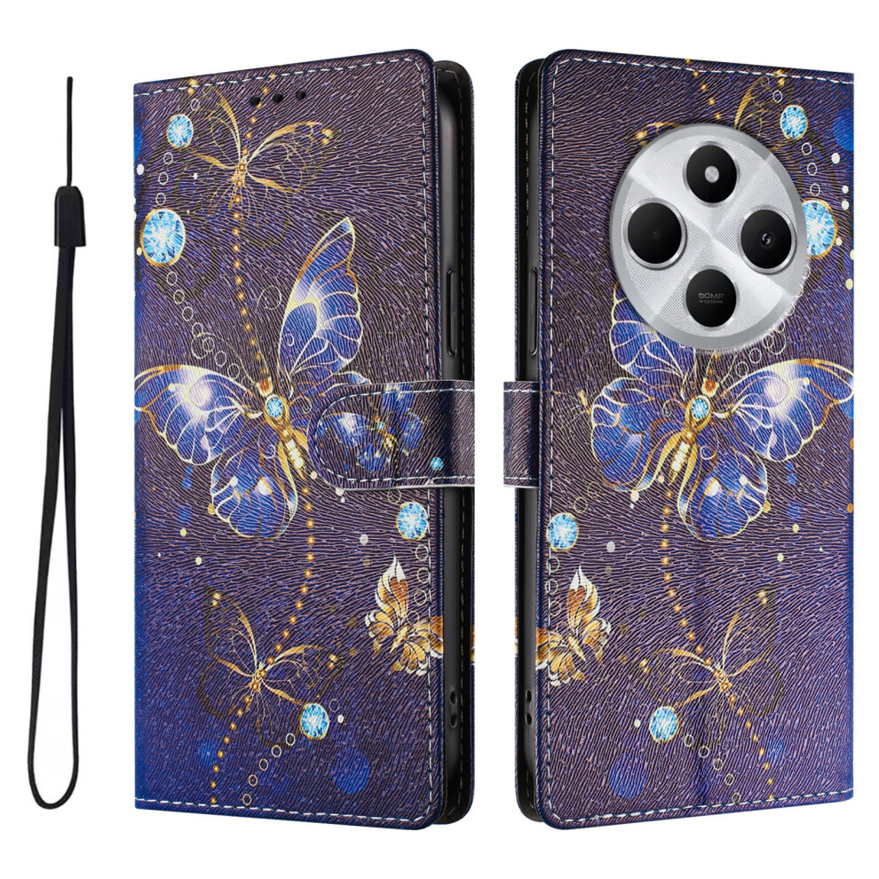 ( Butterfly) For Xiaomi Redmi 14R 5G / Xiaomi Redmi A4 5G / Xiaomi Redmi A3 Pro 4G / Xiaomi Poco M7 5G / Xiaomi Redmi 14C 4G / Xiaomi Redmi 14 Blue 6914287007901
