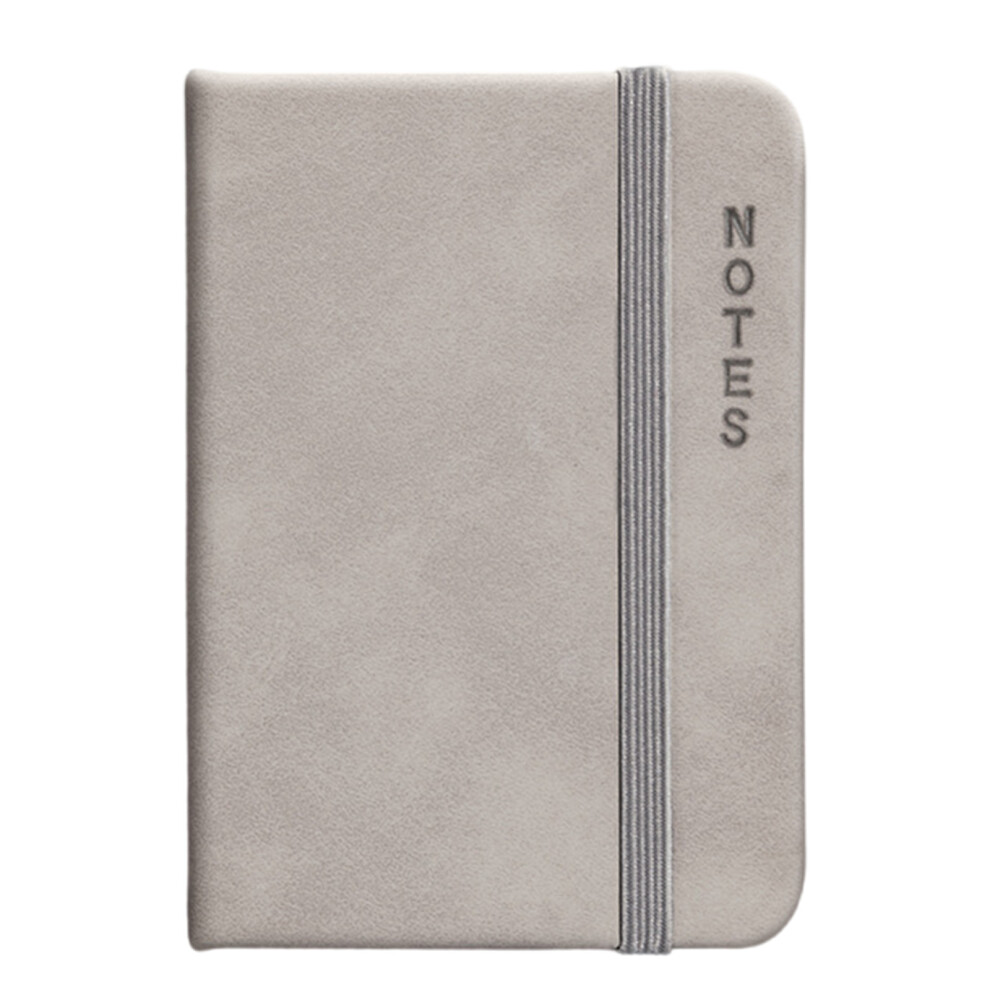 A 7 Small Notebook Journal Notebook Pocket Notepads- Yellow/Grey 7696001291849
