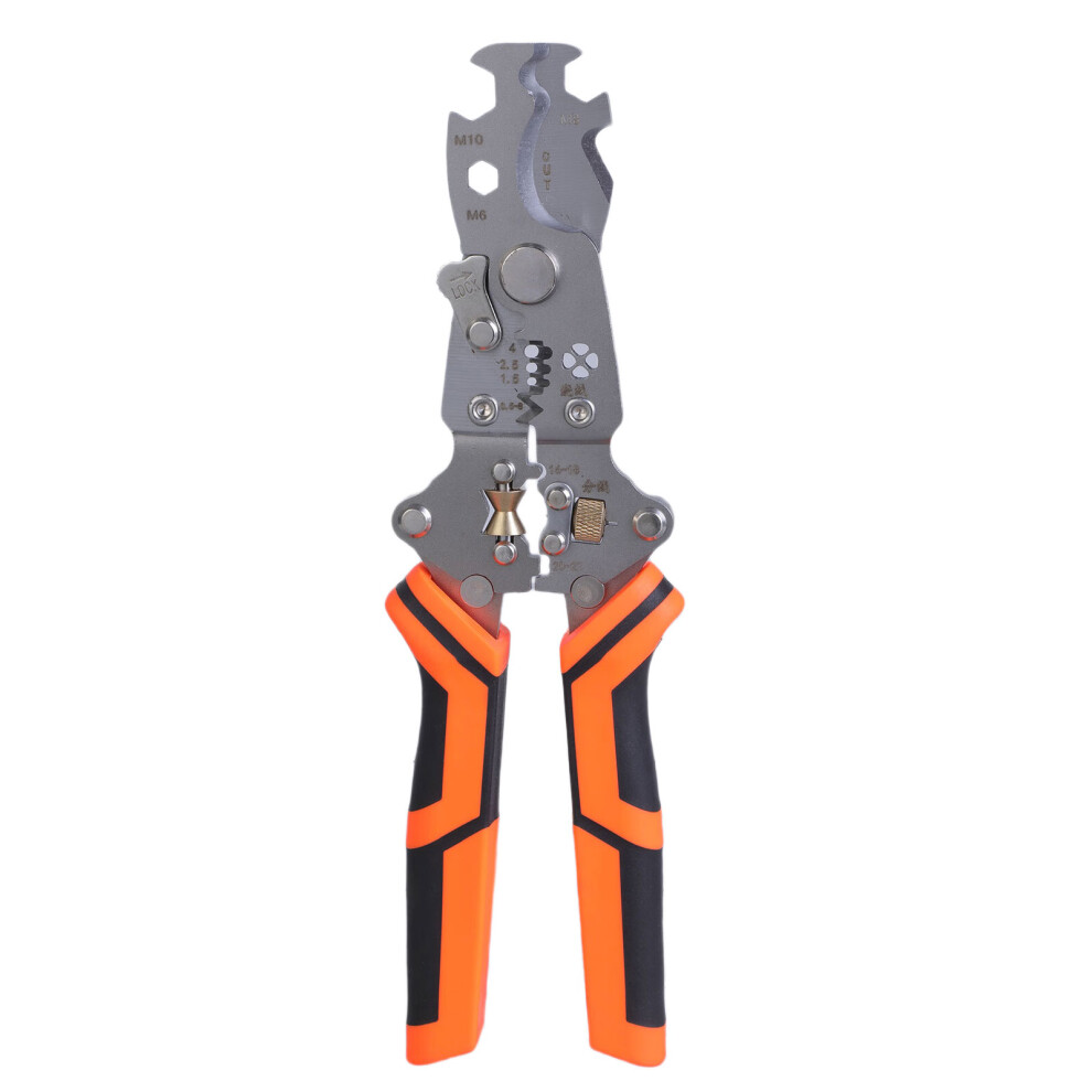 8Inch Foldable Wire Stripping Pliers Multifunctional Crimper For 7696001297124
