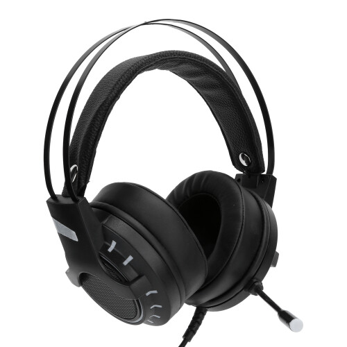 Ακουστικά Gaming με 7.1Surround Sound LED Φωτιζόμενα Αυτιά Μικρόφωνο με Ακύρωση Θορύβου 1