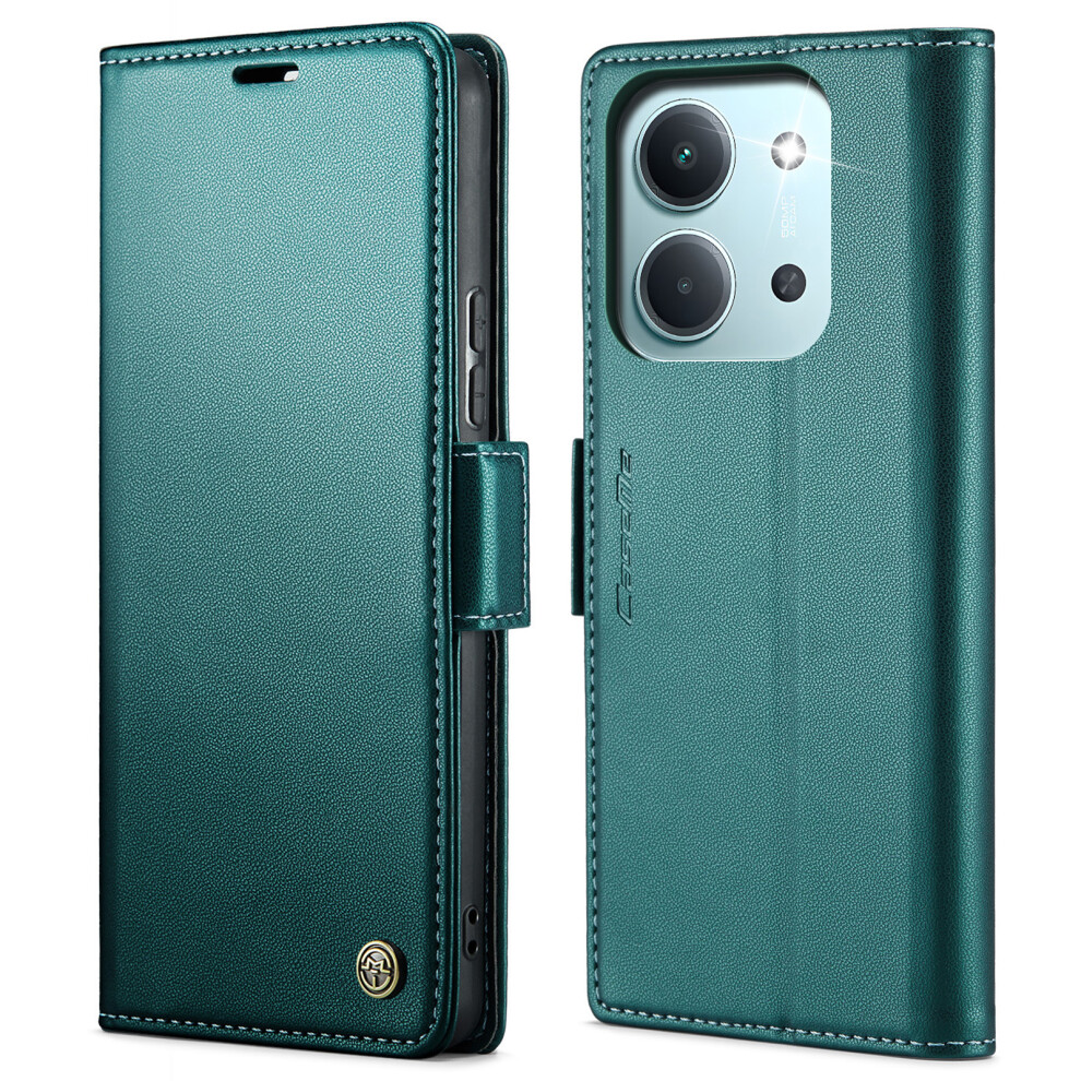 (Green) For Xiaomi Redmi 15C 5G (Eu) (173Mm) / Xiaomi Redmi 15C 4G (Eu) (173Mm) Case Caseme 023 Series Rfid Blocking Glossy Stand Phone C Green 6914285807466