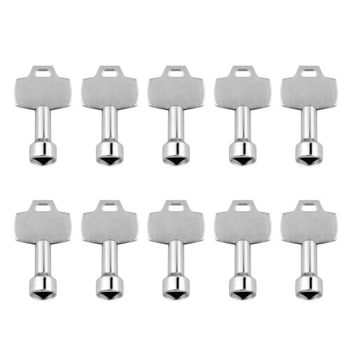 Set of 10 Universal Triangular Wrench Key Socket Key Spanner Key