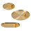 Home Decors Brass Square Incenses Stick-Incense insert oval 2