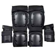 Knee And Elbow Pads Protective Gear Set For Kids, Size M, EVA Foam, Adjustable Straps, For Skating Cycling Scooters
