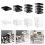 Multifunction File Letter Tray Organizers-transparent 4th floor 3