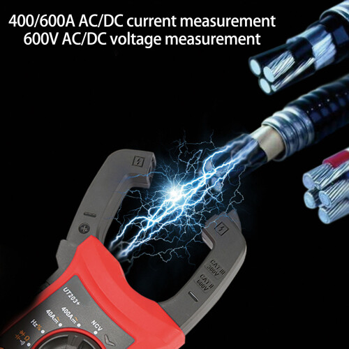 Multimeter Electrician Tool Clamp Meter Current Voltage-UT200A 1