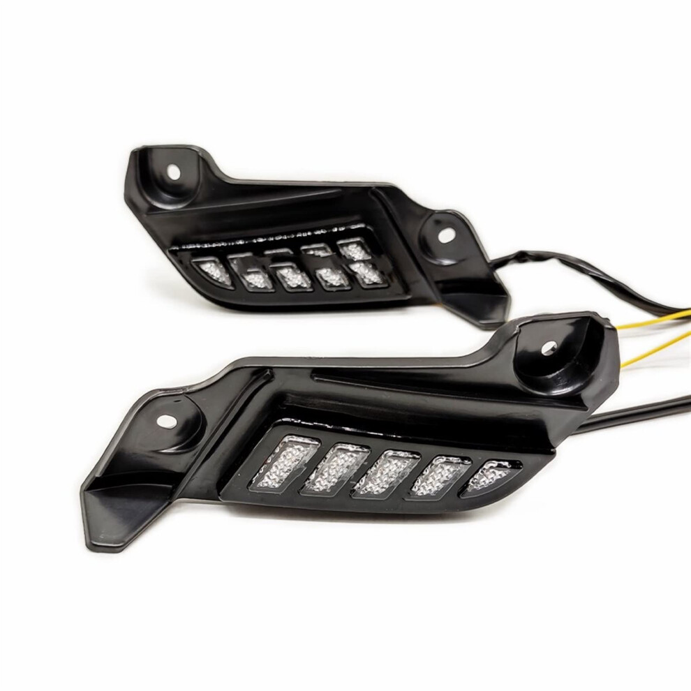 Led Daytime Running Fog Lamp Drl With Dynamic Turn Signal For Toyota Tacoma 20112015 And Light/White/Yellow 9365049272087