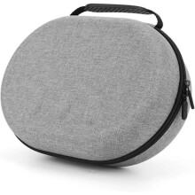 Robustes Transportetui für VR-Headsets, stoßfestes Reiseetui mit integriertem Netzfach und Trennwand, Schutzorganizer für Meta Quest 3 und Apple