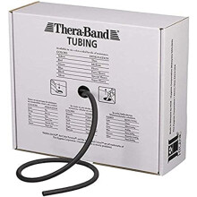 Theraband Latex Resistance Tube for Pilates, Home Gym, Rehab, Professional Physical Therapy, & Fitness Equipment, Resistance Training, Elastic Band,