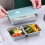 Snackbox Lunchbox met dubbel compartiment Dienblad-Stijl B 4