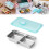 Snackbox Lunchbox met dubbel compartiment Dienblad-Stijl B 7