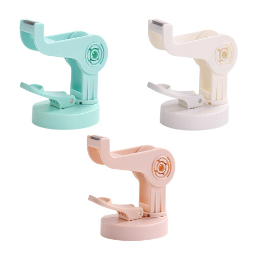 360 Degree Rotating Adjustable Tape Dispenser Suction Cup-Pink 1