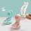 360 Degree Rotating Adjustable Tape Dispenser Suction Cup-Pink 7