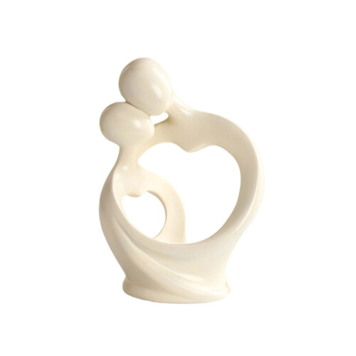 Stijlvolle abstracte sculptuur bureau decors-Romewit 1