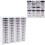Ruimtebesparende stempel-up Compatibele-18 roosters 5
