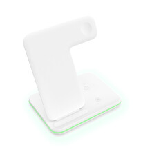 Praktisk trådløs oplader, komplet sikker, foldbar trådløs opladningsstander, universel kompatibilitet med hurtig opladningsstation, skridsikre