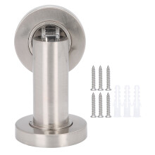 Soporte protector para pared y suelo, fuerte magnetismo para soporte de puerta, tope de puerta de acero inoxidable para diversas superficies de