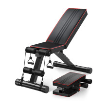 YOLEO Adjustable Weight Bench - Utility Weight Benches for Full Body Workout, Foldable Incline/Decline Bench Press for Home Gym