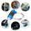 Keyless Combination Lock for Toolbox, Sturdy Construction Waterproof Rust Proof Combination Padlock with 5 Digit Combination and English Alphabet Dial 3