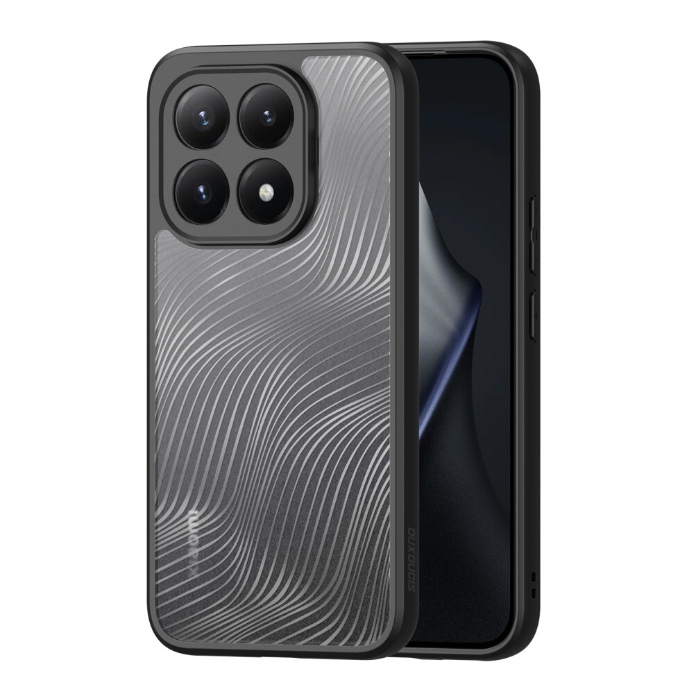 (Black) For Xiaomi 15T Case Dux Ducis Aimo Series Tpu+Pc Matte Drop-Proof Phone Cover (Reach Certification) Black 6914287606197
