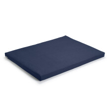 basaho Zabuton Meditation Mat | Organic Cotton | Recycled Fibre Filling (Midnight Blue)
