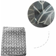 Wasdrogerhoes, Diatomietstofmat voor wasruimte, keuken en huis - Beschermhoes met opbergzakken voor wasmachine en droger, moderne stijl 130 cm x