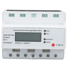 Digitale elektriciteitsmeter met LCD-display, 3-fasen, 4-draads energiemeter met bidirectionele elektriciteitsmeting, hoge precisie en stabiele