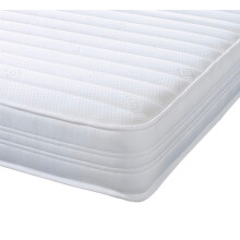 Extreme Comfort Sirocco Airflow White 18cms Deep Hybrid Spring & Memory Fibre Foam Mattress, 2ft6 Small Shorty Single (2ft6 x 5ft9, 75cm x 175cm)
