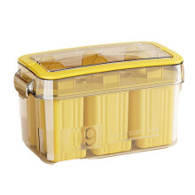 Durable Plastic Design Cake Popsicles Mould Safe 9Grids-Yellow