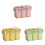 Durable Plastic Design Cake Popsicles Mould Safe 9Grids-Yellow 2