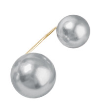Artificial Pearls Waist Tighteners for Jeans-Blue and gray 1