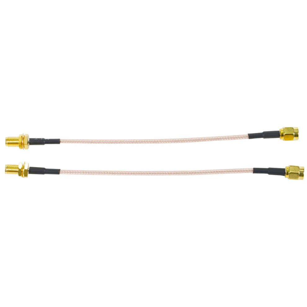 2 Pack Sma Male To Female Rg316 Extension Cable 30Cm Low Loss Rf Coaxial Antenna Pigtail 9365049274616