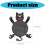 Flexible Coasters Cup Mats Dining Decors Cats-Multicolor Black 4