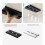 Pack of 2 Plastic Hanging Goblet Mounts Easy Cleaning-Black 4