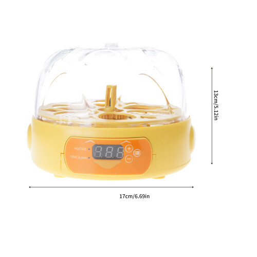 Digital Eggs Incubator with Automatic Turning-Yellow 2
