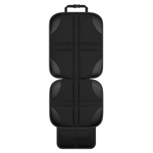 Kids Car Seat Protector NonSlip Seat Mat Protective Underlay For Textile And Leather Interiors With Mesh Pockets