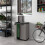 Keter Keter Split Base Indoor Outdoor Multi purpose Recycling Cabinet Grey/Black 2