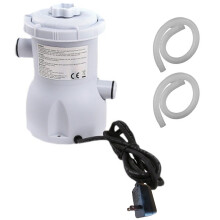 300GPH Pool Pump For Small Ground Swimming Pool Water Filter-US