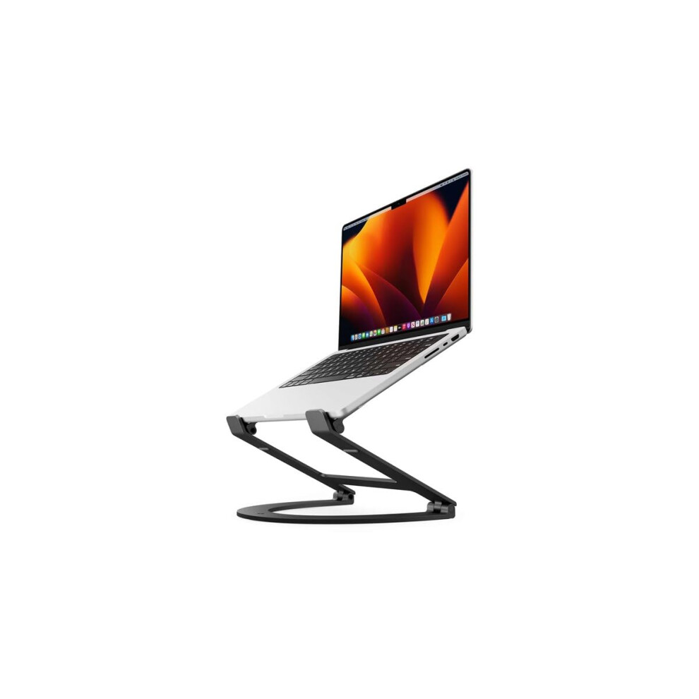 Twelve South Curve Flex Laptop Stand, Macbook Stand - Ergonomic, Portable, Aluminum Laptop Holder, Laptop Cooling Stand, Adjustable Height & Angle, 8000002601610