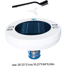 Ionizator solar pentru piscină, curățitor de apă plutitor, ionizare activată solar pentru întreținerea eficientă a piscinei, soluție