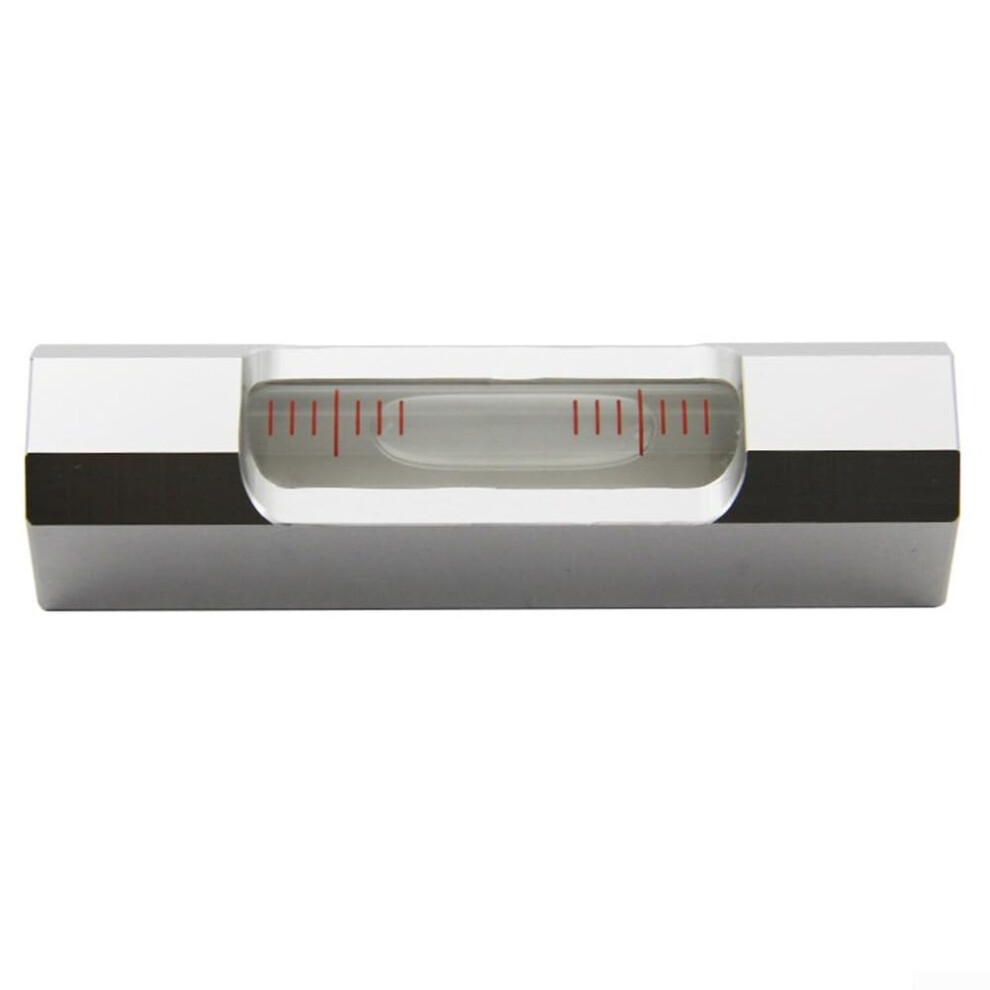 Horizontal Bubble Level Ruler For Precise Measuring In Diy Projects And Electrical Installations Silver 9365049274500
