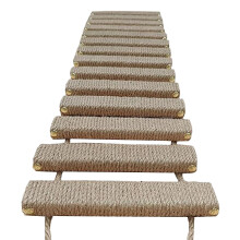 Wooden Rope Bridge For Small Animals 100% Natural Flexible Bendable Non Toxic Safe Indoor Play Model M